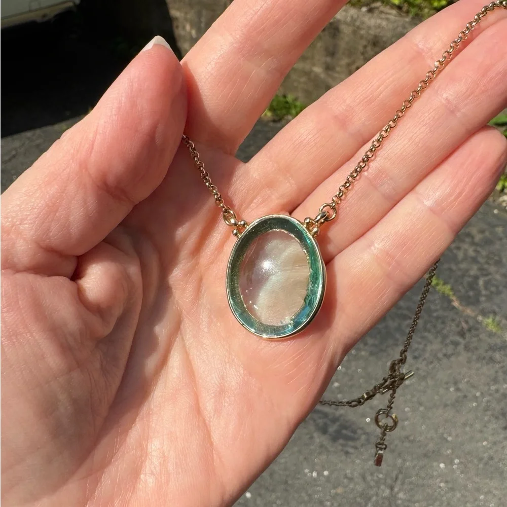 MONET Glass Pendant Necklace